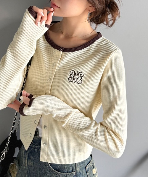 mily bilet カーディガン 「mily bilet」洗練された大人のカジュアル