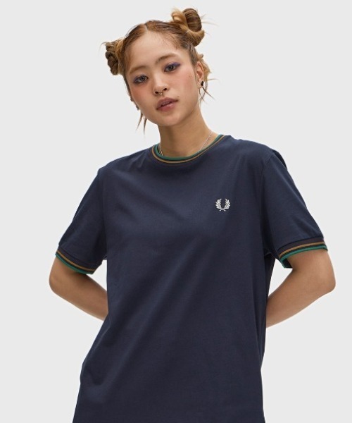 FRED PERRY（フレッドペリー） tシャツ Twin Tipped T-Shirt／ティップ