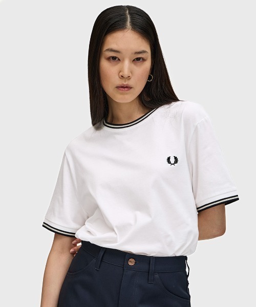 tシャツ FRED PERRY / TWIN TIPPED T-SHIRT レディース FRED PERRY tシャツ / TWIN TIPPED T-SHIRT レディース