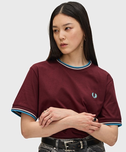 tシャツ FRED PERRY / TWIN TIPPED T-SHIRT レディース FRED PERRY tシャツ / TWIN TIPPED T-SHIRT レディース