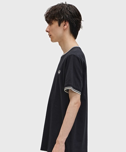 FRED PERRY tシャツ Twin Tipped T-Shirt／ティップラインT