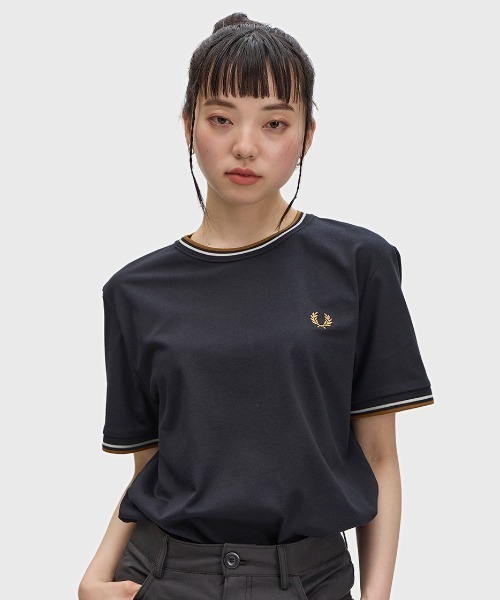 FRED PERRY（フレッドペリー） tシャツ Twin Tipped T-Shirt／ティップ 