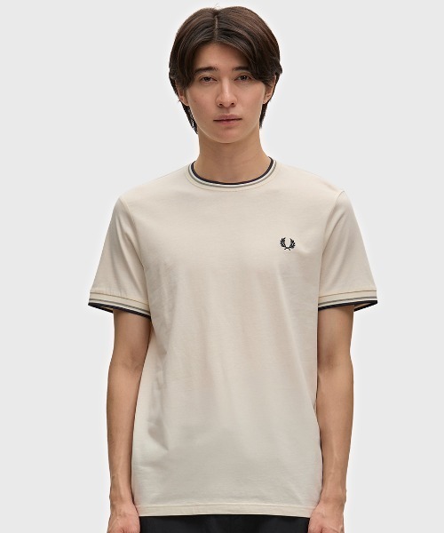 FRED PERRY（フレッドペリー） tシャツ Twin Tipped T-Shirt／ティップ