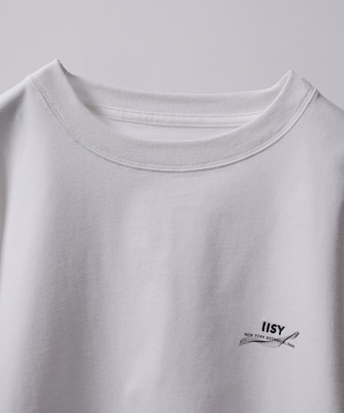 「iisy」 半袖Tシャツ S ホワイト メンズ