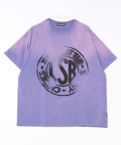 「Little sunny bite」 半袖Tシャツ SMALL パープル レディース