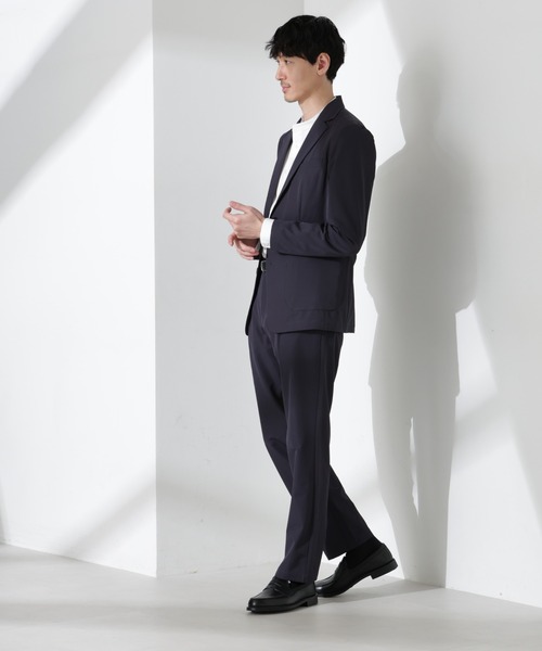 noa39❤︎様 NANO universe スラックス イージー側章スラックス メンズ