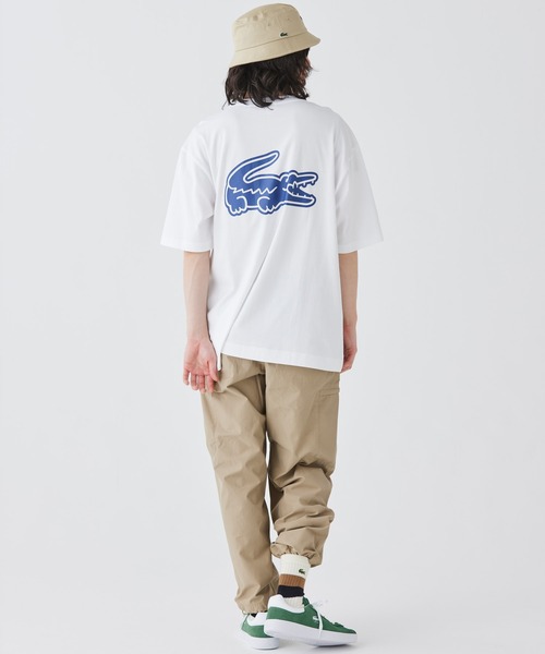 「LACOSTE」 半袖Tシャツ 2 ブラック メンズ