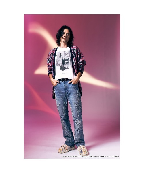 glamb（グラム） ジーンズ hide Tribal Denim メンズ : ZOZOTOWN Yahoo