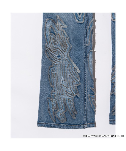 glamb（グラム） ジーンズ hide Tribal Denim メンズ : ZOZOTOWN Yahoo
