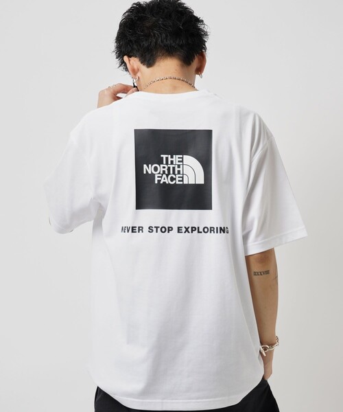 「THE NORTH FACE」 半袖Tシャツ LARGE ホワイト メンズ