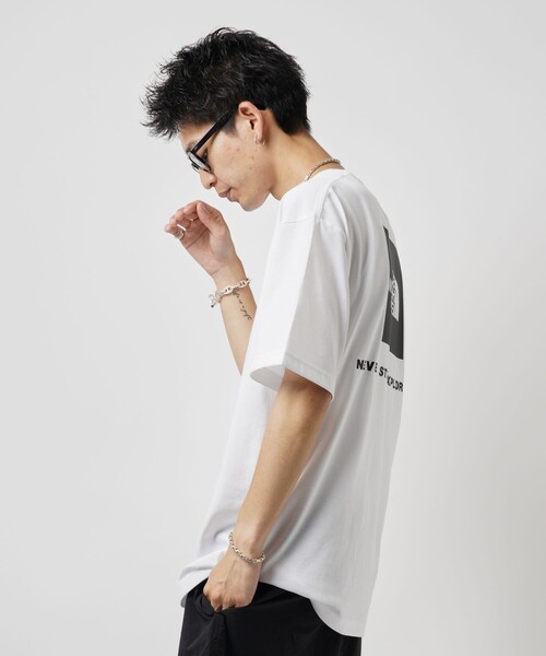「THE NORTH FACE」 半袖Tシャツ LARGE ホワイト メンズ