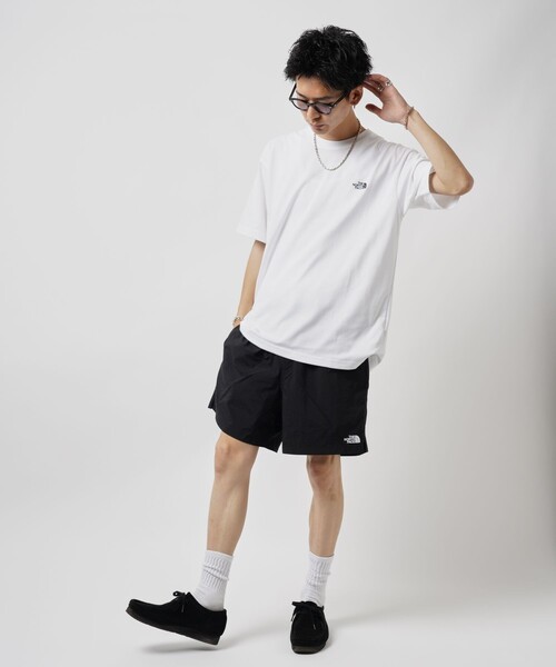 「THE NORTH FACE」 半袖Tシャツ LARGE ホワイト メンズ