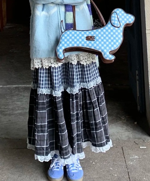 フリルスカート（色：ブルー系）のおすすめ人気商品一覧 通販 - Yahoo