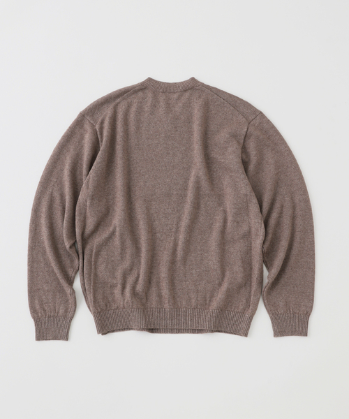 ATON（エイトン） セーター ニット LINEN WOOL BRUSHED V-NECK SWEATER