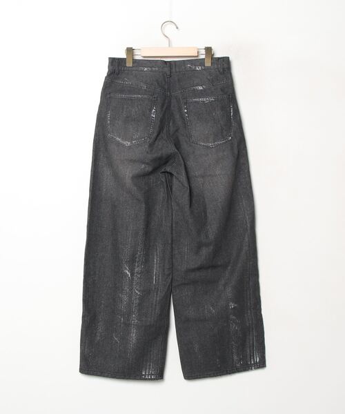 「Rodeo Crowns」 加工デニムパンツ M ブラック メンズ