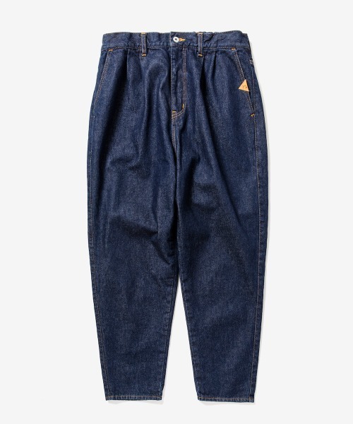 「rehacer」 加工デニムパンツ MEDIUM ブラック メンズ