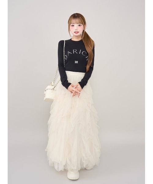 Darich ニット セーター DARCHロゴニットトップス レディース