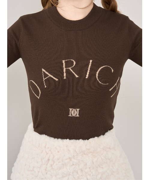 Darich ニット セーター DARCHロゴニットトップス レディース