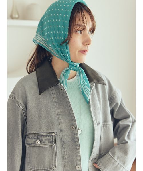 Mila Owen（ミラオーウェン） デニムジャケット gジャン ハーフ丈