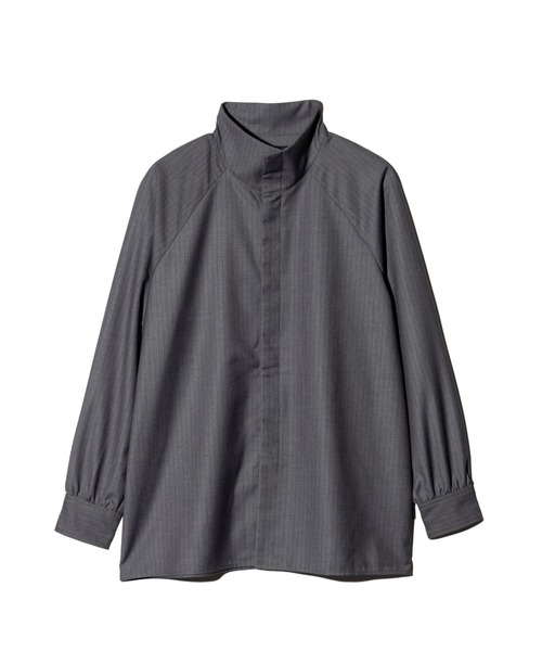 glamb（グラム） シャツ Suit Fabric High Neck Shirt / スーツ