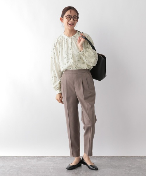 「GLOBAL WORK」 長(zhǎng)袖ブラウス MEDIUM ホワイト系その他4 レディース