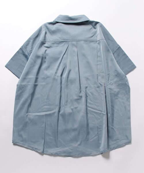 「WESTBOY」 半袖シャツ M ブルー メンズ_画像2