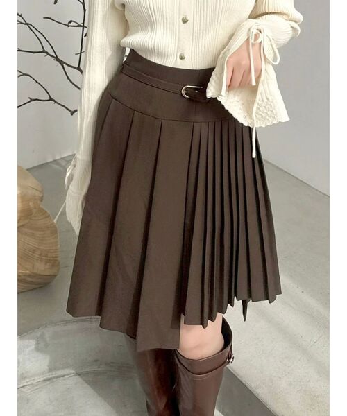 dazzlin（ダズリン） スカート ミディアシメプリーツスカート