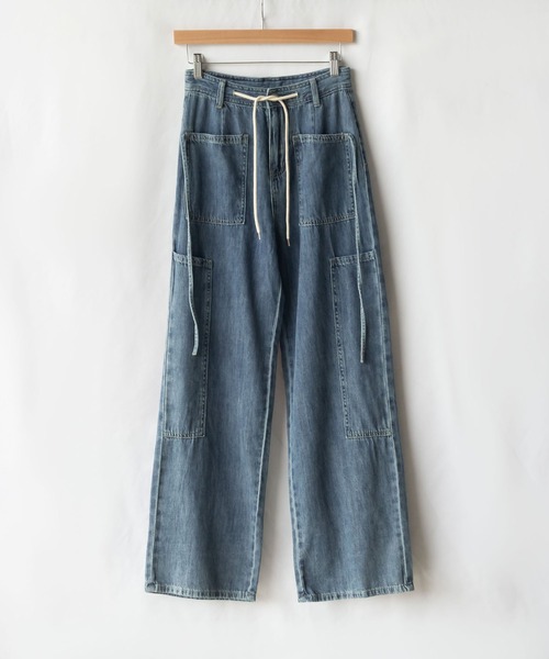 [me+em select] Denim брюки SMALL голубой женский 