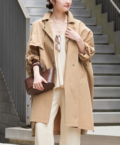 Plage プラージュ 定番トレンチコート ベージュ 36 plage（プラージュ） トレンチコート 36 ベージュ レディース