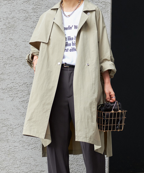 Plage プラージュ 定番トレンチコート ベージュ 36 plage（プラージュ） トレンチコート 36 ベージュ レディース