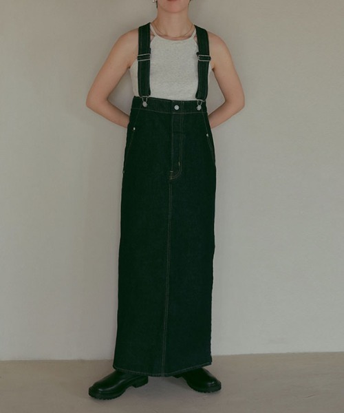 ETRE TOKYO（エトレトウキョウ） サロペットスカート「EDWINコラボ」 S