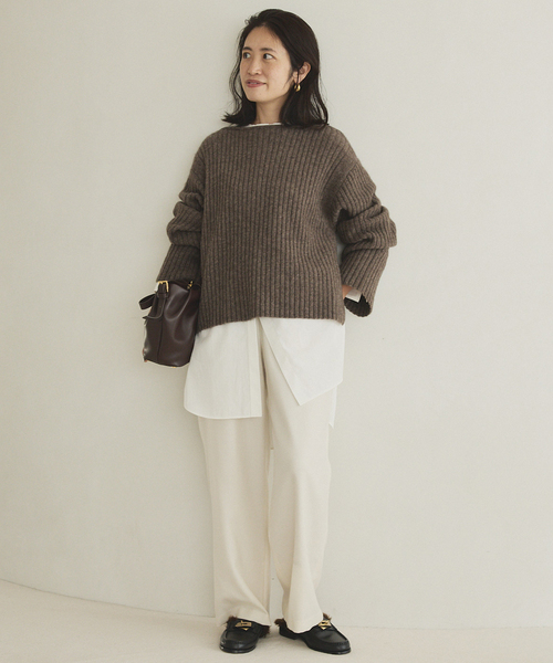 VERMEIL par iena（ヴェルメイユパーイエナ） ワイドパンツ パンツ NEW