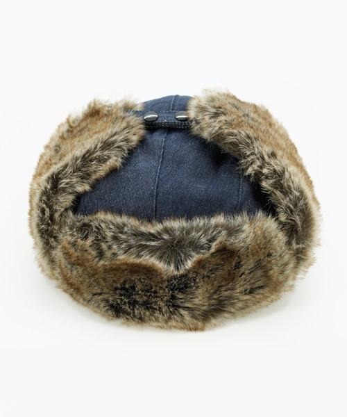 Ruben キャップ 帽子 DENIM FLIGHT CAP/デニムフライトキャップ メンズ