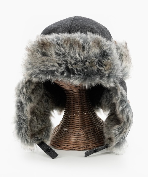 Ruben キャップ 帽子 DENIM FLIGHT CAP/デニムフライトキャップ メンズ