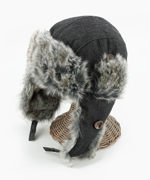 Ruben キャップ 帽子 DENIM FLIGHT CAP/デニムフライトキャップ メンズ