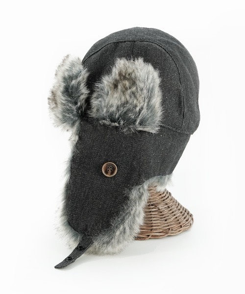 Ruben キャップ 帽子 DENIM FLIGHT CAP/デニムフライトキャップ メンズ