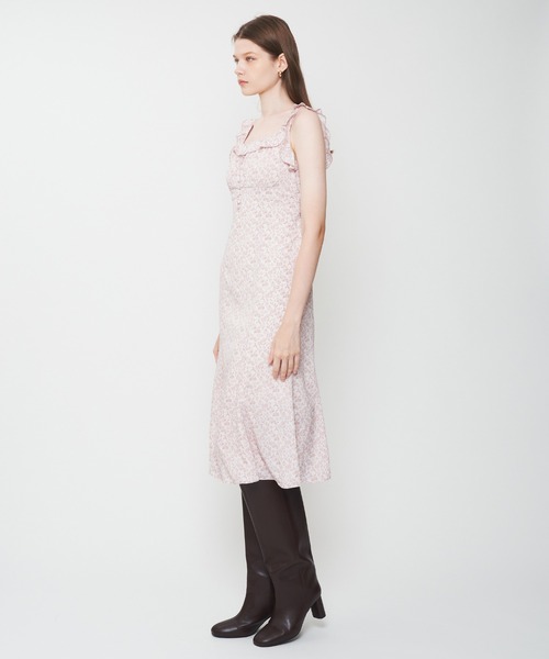deicy ロングワンピース　中古 DEICY（デイシー） ワンピース ヴィンテージローズフリルワンピース