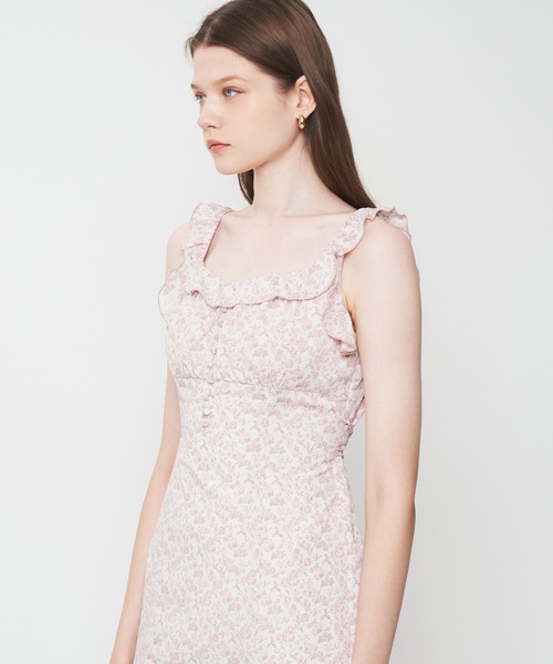 DEICY（デイシー） ワンピース ヴィンテージローズフリルワンピース