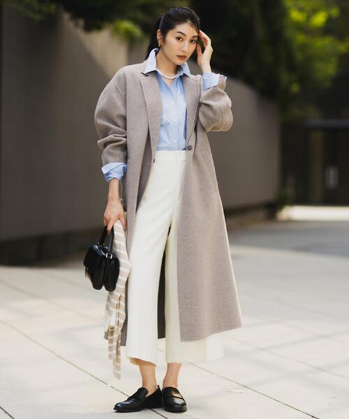 新品未使用　UNTITLED　リバーコート　チェスターコート　ウール100 新品未使用 UNTITLED リバーコート チェスターコート ウール100