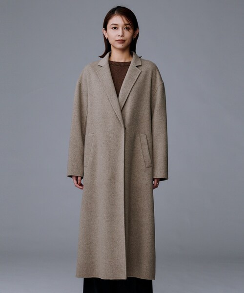 untitled チェスターコート UNTITLED（アンタイトル） コート チェスターコート 「日本製」ウール