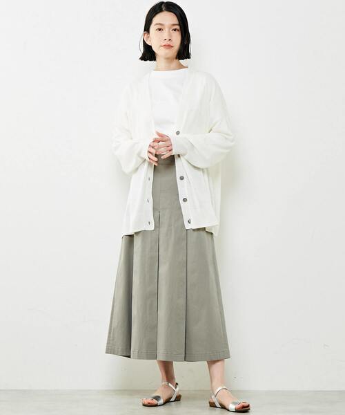 「MELROSE claire」 ニットカーディガン FREE ブラック レディース_画像4