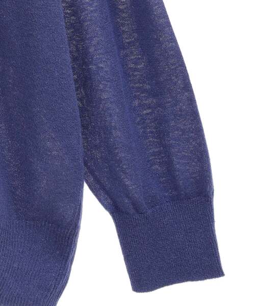 「MELROSE claire」 ニットカーディガン FREE ブラック レディース_画像6