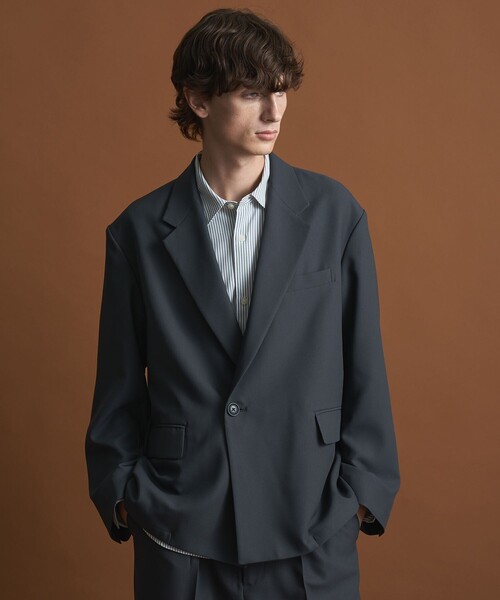 PUBLIC TOKYO GRツイルリラックスジャケット&テーパードスラックス PUBLIC TOKYO（パブリックトウキョウ） セットアップ 「セットアップ