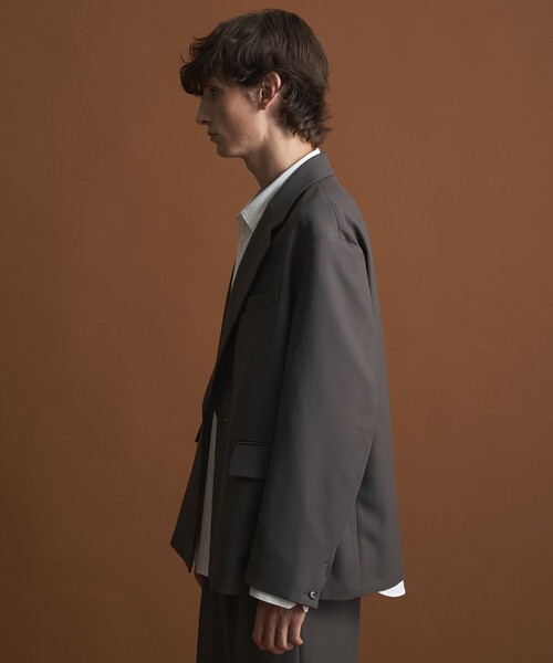 PUBLIC TOKYO GRツイルリラックスジャケット&テーパードスラックス PUBLIC TOKYO（パブリックトウキョウ） セットアップ 「セットアップ