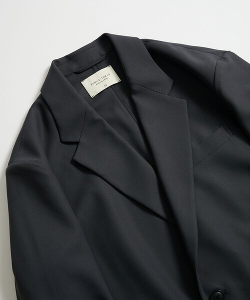 PUBLIC TOKYO GRツイルリラックスジャケット&テーパードスラックス PUBLIC TOKYO（パブリックトウキョウ） セットアップ 「セットアップ
