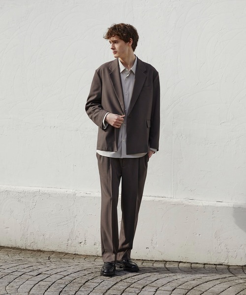 美品✨2(L) PUBLIC TOKYO GRツイルリラックスジャケット　グレー GRツイル リラックスジャケット(1 GREY): : メンズ｜PUBLIC TOKYO