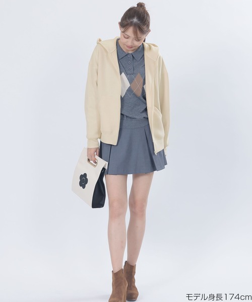 パーカー マリークワント mary quant ロゴボンディング パーカ レディース | MARY QUANT | 10