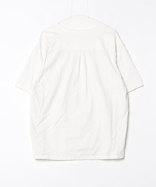 「Saturdays NYC」 半袖シャツ L ホワイト メンズ_画像2