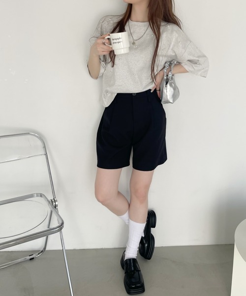 「Ada.」 半袖カットソー FREE オートミール レディース_画像3