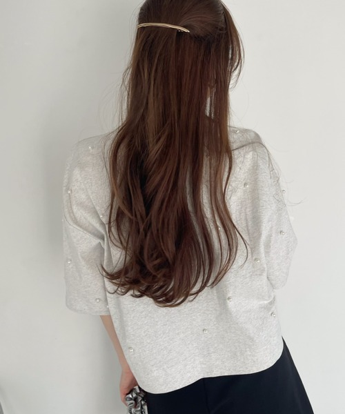 「Ada.」 半袖カットソー FREE オートミール レディース_画像4